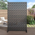 Casaphoria 72" H x 47" W Metal Privacy Screen, Outdoor Freestanding Decorative by Casaphoria
