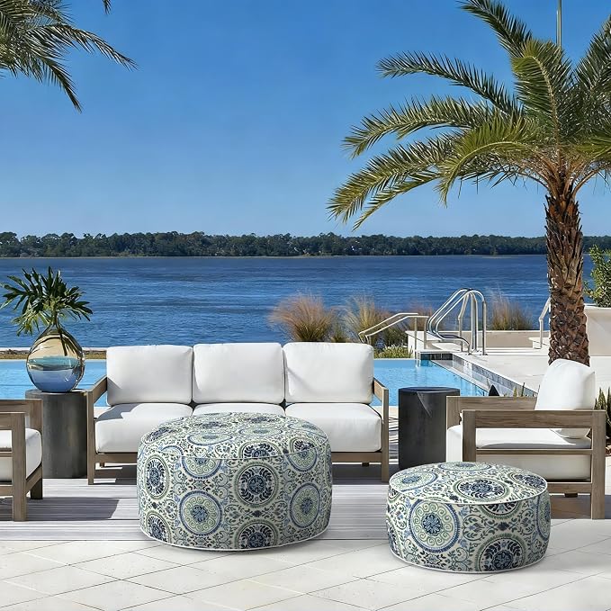 LVTXIII Indoor/Outdoor Inflatable Ottoman - Image 5