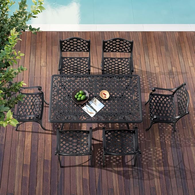 NUU GARDEN 60" Outdoor Dining Table - Image 4