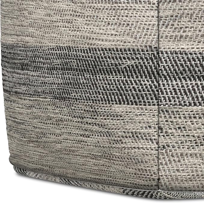 SIMPLIHOME Clay Square Pouf - Image 8