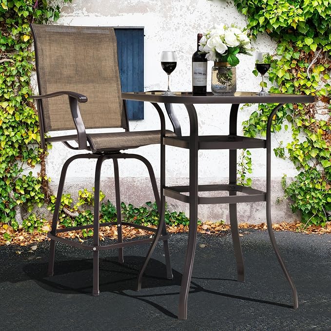 NUU GARDEN 5 Piece Patio Bar Set - Image 4