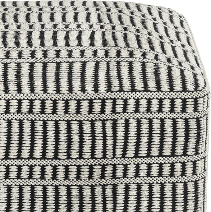 SIMPLIHOME Safford Square Pouf - Image 5