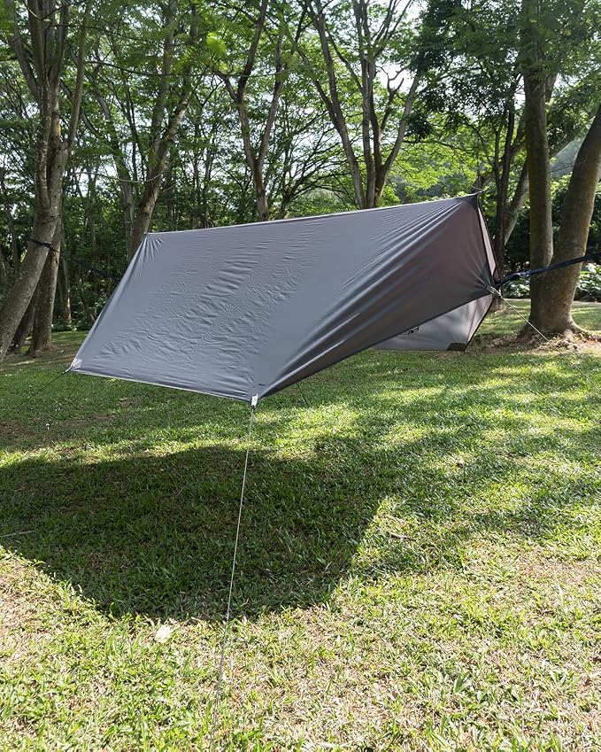Miztli Camping Hammock with Net and Rain Fly, Portable Lightweight Outdoor - Image 2