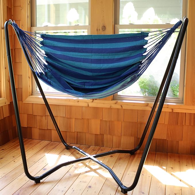 Sunnydaze Hanging Hammock Chair - Image 8