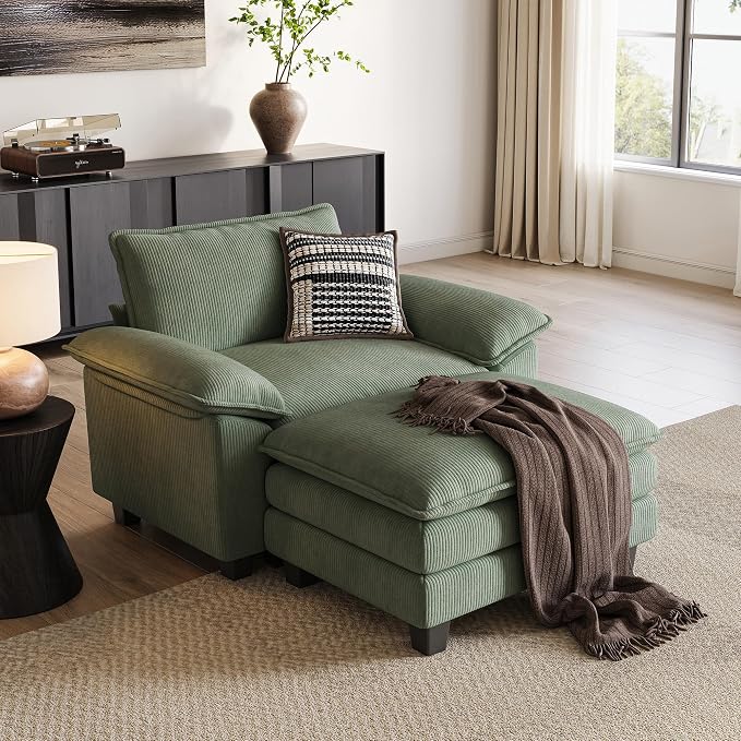 LINSY HOME Cloud Sofa Accent Chair by LINSYHOME