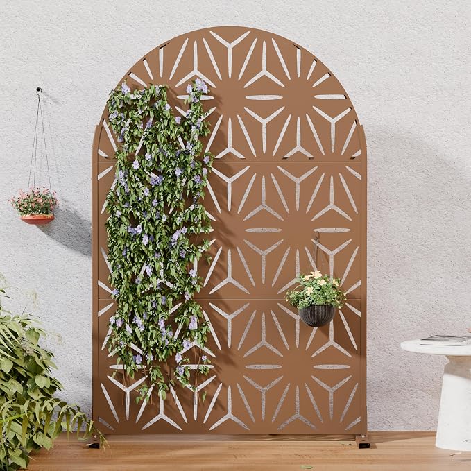 Casaphoria Metal Privacy Screen Outdoor by Casaphoria