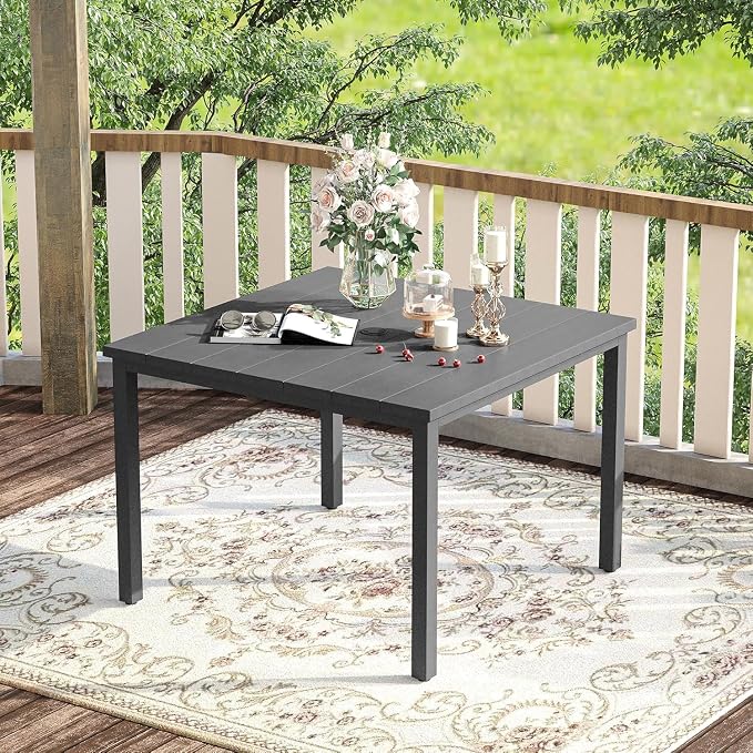 VICLLAX Outdoor Dining Set for 4, 5 Pieces Patio Dining Furniture Set - Image 6