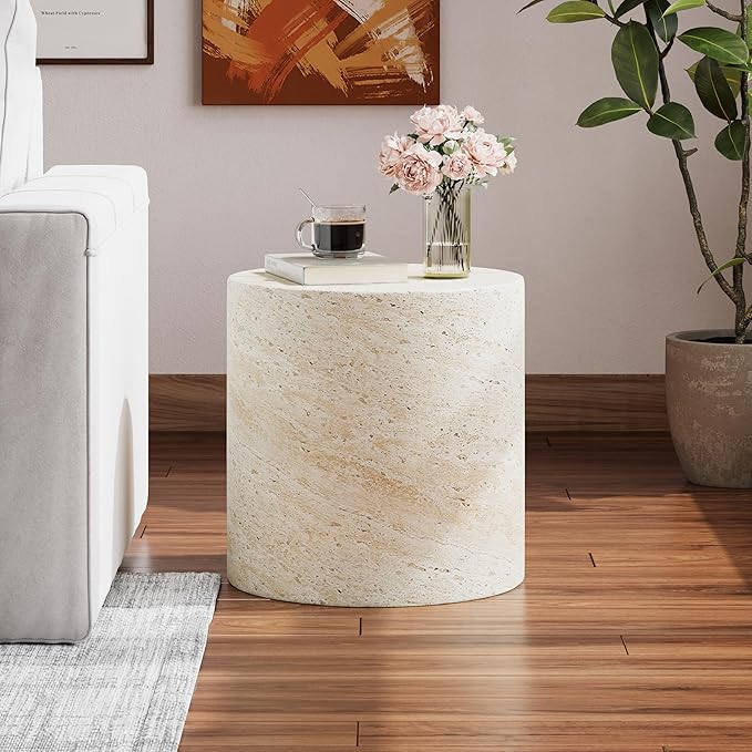 Christopher Knight Home Outdoor Round Side Table, Patio Garden Stool End Coffee - Image 3