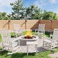 GarveeLife Poly Lumber Rocking Chair Outdoor Set of 4 by GarveeLife