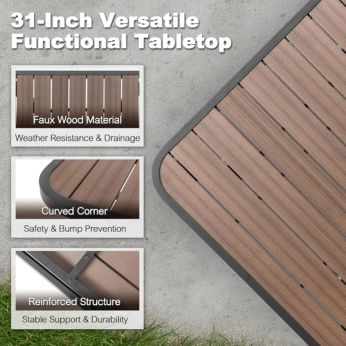 NUU GARDEN 5-Piece Outdoor Bar Set - Image 8