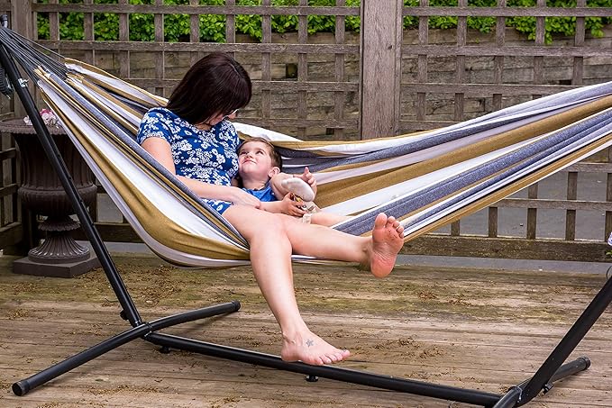 Vivere Double Cotton Hammock - Image 4