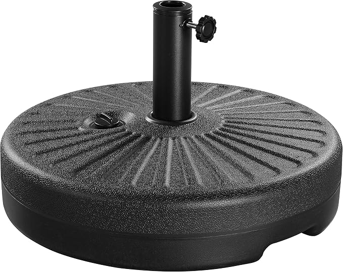 Yaheetech Umbrella Base 85.7lbs Round Water & Sand Filled Patio Outdoor by Yaheetech