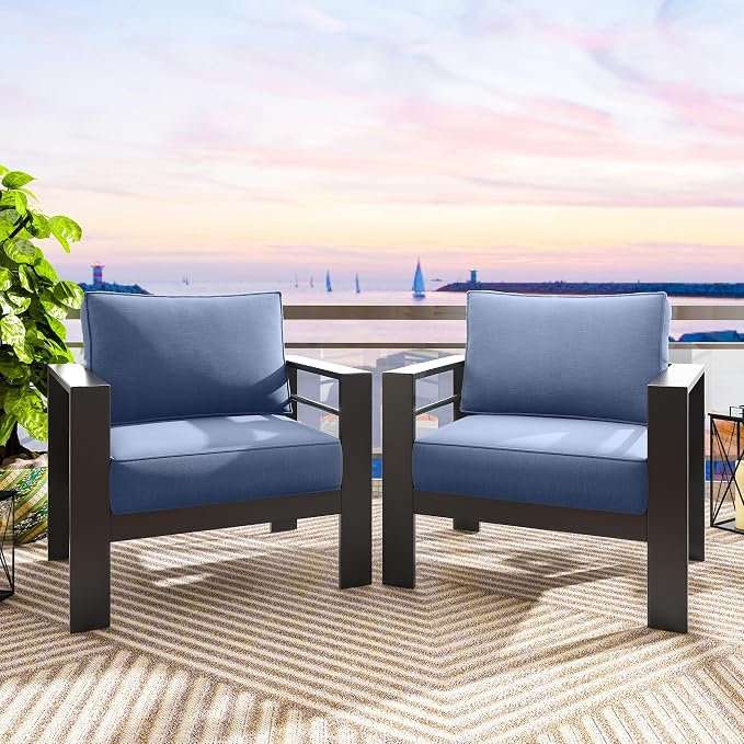Solaste Patio Furniture Metal Armchair - Image 6