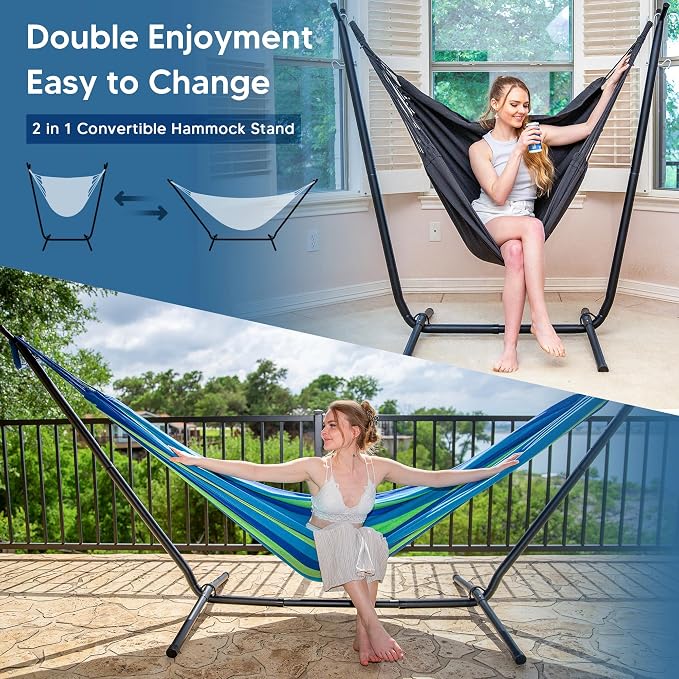 SUNCREAT 2-in-1 Hammocks Hammock Chair - Image 2
