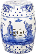 Safavieh Ocean Jewel Chinoiserie Ceramic Decorative Garden Stool by SAFAVIEH