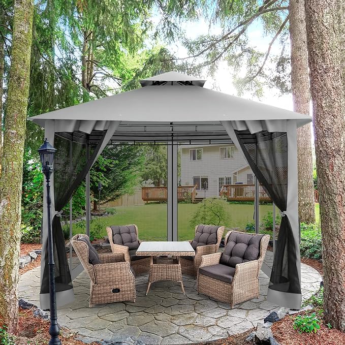 COBIZI Gazebo 10x10 Heavy Duty Gazebos - Image 6