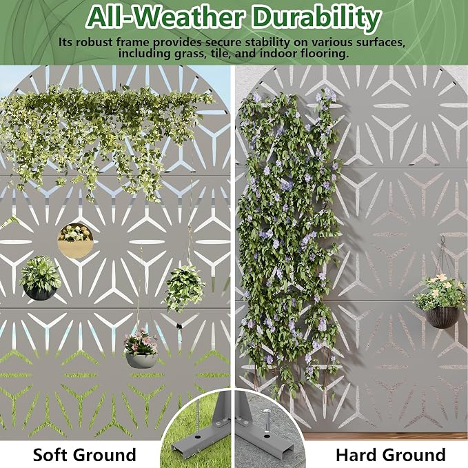 Casaphoria Metal Privacy Screen Outdoor - Image 4
