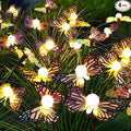 Solar Garden Butterfly Lights, 4 Pack 32 LED Solar Swaying Lights, Swaying in by MRHEPHAESTUS