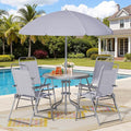 Shintenchi 6 Piece Patio Dining Set by Shintenchi