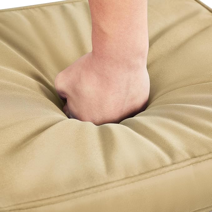 Yaheetech Wicker Ottomans - Image 7