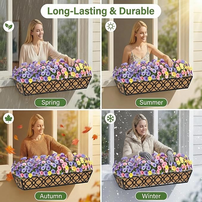 Y&M 2pcs 30" Window Boxes Horse Trough - Image 5