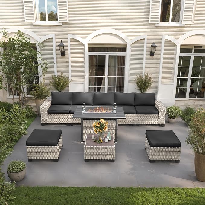 9-Piece Outdoor Patio Furniture Set - Image 9