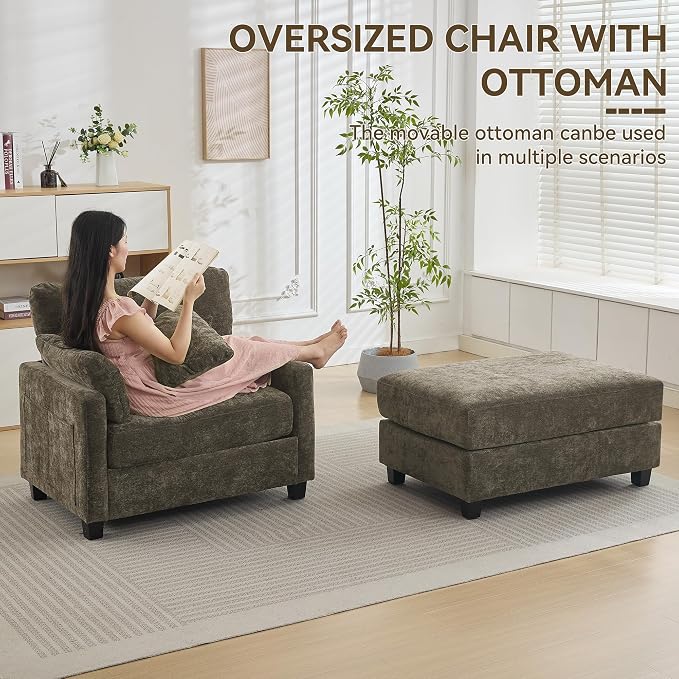 57.5" Oversized Chaise Lounge - Image 7