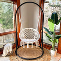 SUNCREAT Hammock Chair with Stand Included, Heavy Duty Hanging Chair with Stand by SUNCREAT