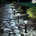 GIGALUMI 10 Pack Solar Lights Outdoor Waterproof, Outdoor Solar Lights by GIGALUMI