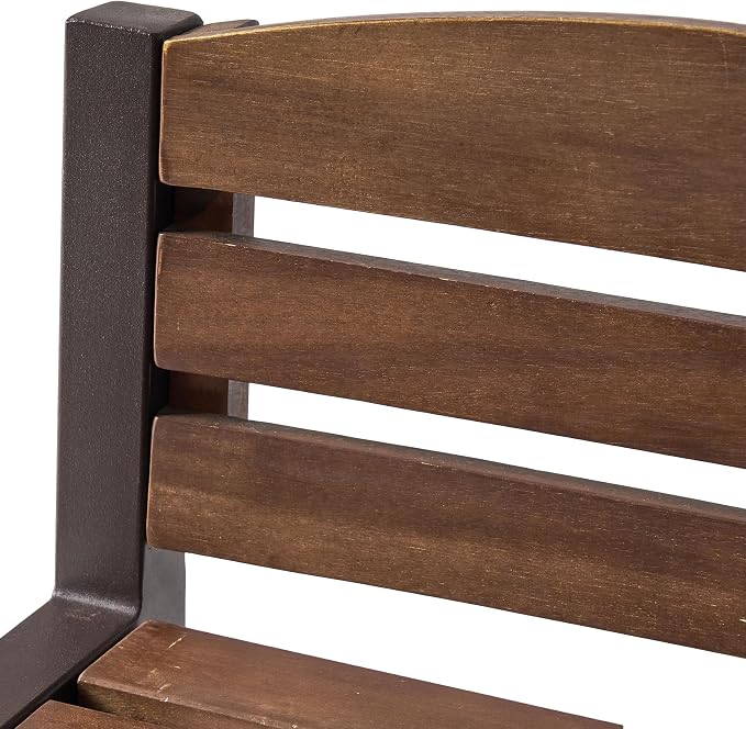 Christopher Knight Home Milos Indoor/Outdoor Acacia Wood 3 Piece Bar Set - Image 9