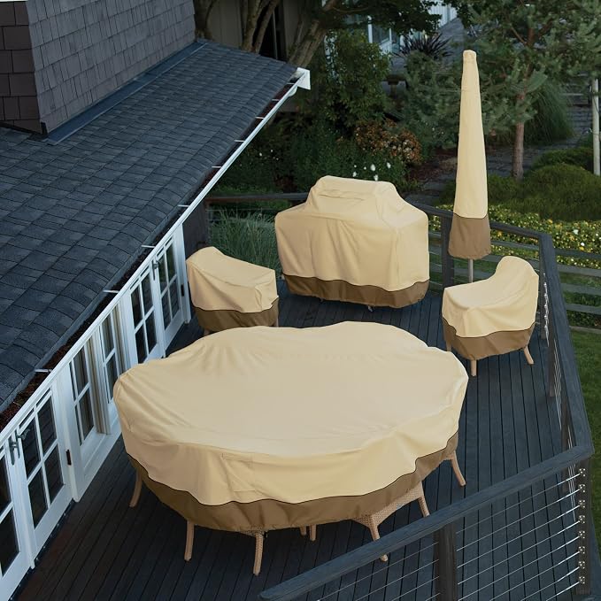 Classic Accessories Veranda Water-Resistant 13 Foot Offset Patio Umbrella - Image 8