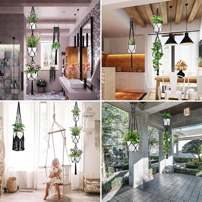 Macrame Plant Hangers - Image 4