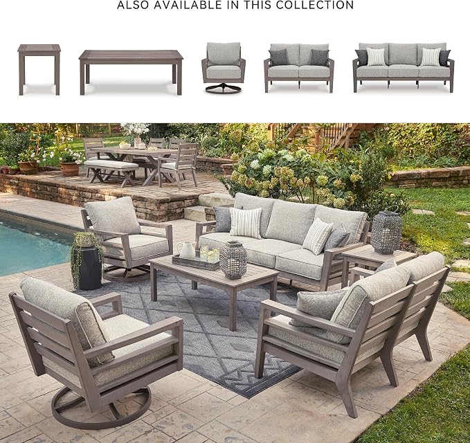 Signature Design by Ashley Hillside Barn Urban Nuvella Weather Resistant Fabric - Image 6