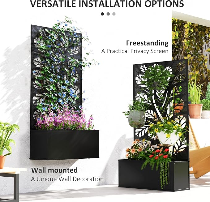 Outsunny Metal Raised Garden Bed - Image 4