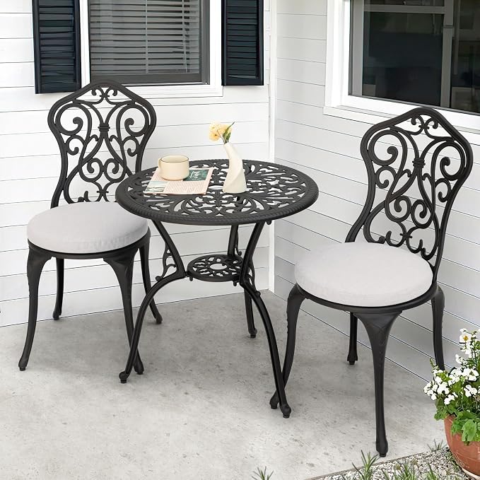NUU GARDEN Patio 3-Piece Bistro Set - Image 9