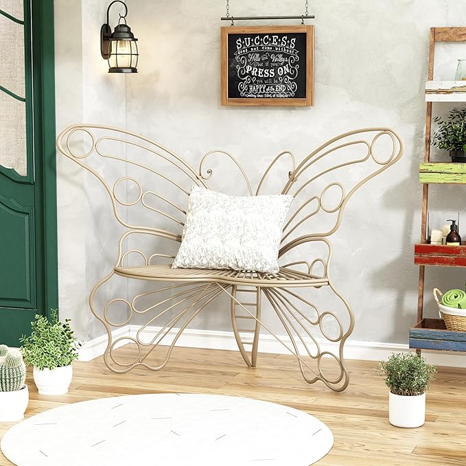 50 Inches Outdoor Bench, Garden Bench - Image 5