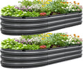KING BIRD Raised Garden Bed Kit 2025 Upgraded Quick-Setup Galvanized Planter by KINGBIRD