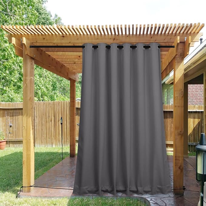 NICETOWN 2 Panels Outdoor Curtains by NICETOWN