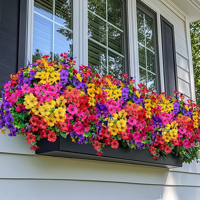 Artificial Flowers for Outdoors Fake Plants - Image 4