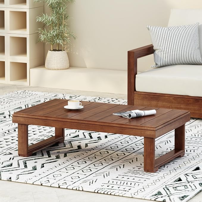 Christopher Knight Home Westchester Rectangular Outdoor Coffee Table, Slat - Image 4