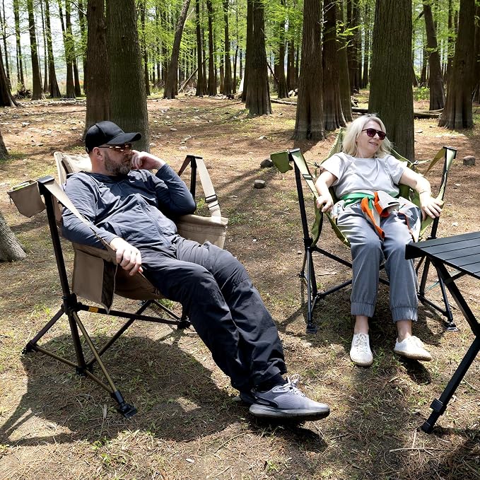 TIMBER RIDGE Hammock Camping Chair, Oversized Swinging Chair - Image 5