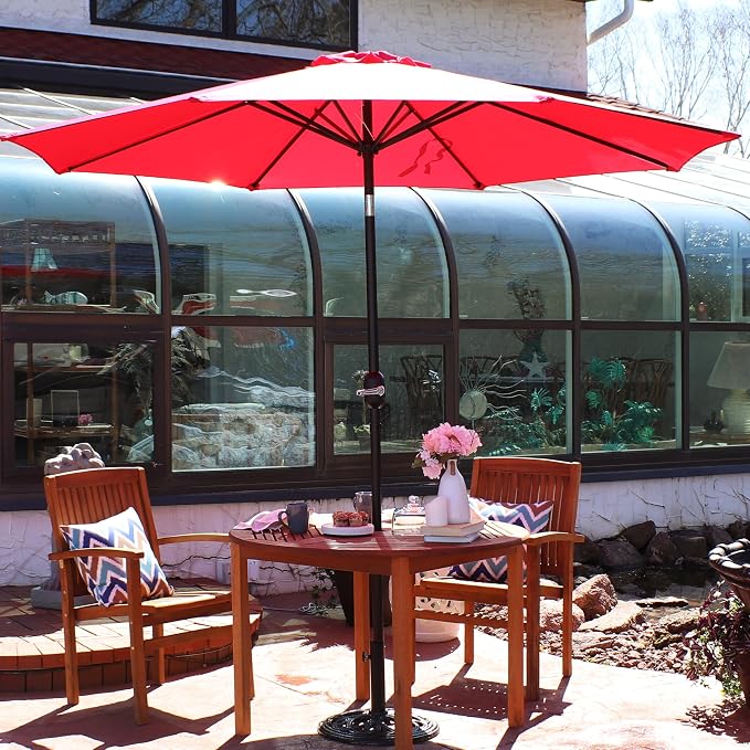 Sunnydaze Outdoor Patio Umbrella - Image 6