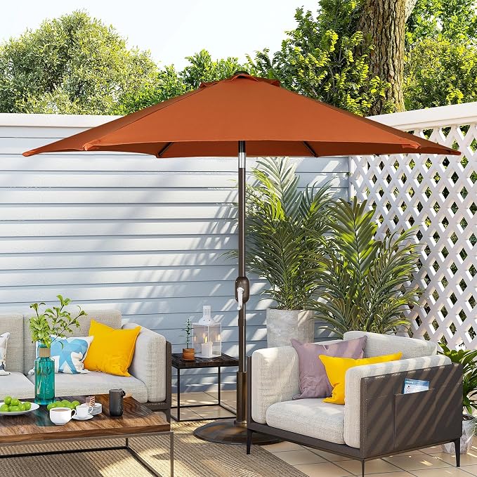 Blissun 7.5 ft Patio Umbrella, Yard Umbrella, Outdoor Market Umbrella - Image 6
