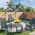 GarveeLife Poly Lumber Rocking Chair Outdoor Set of 4 by GarveeLife