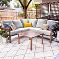 NATURAL EXPRESSIONS 6 Pieces Patio Furniture Sets, Sunbrella Outdoor Furniture by NaturalExpressions