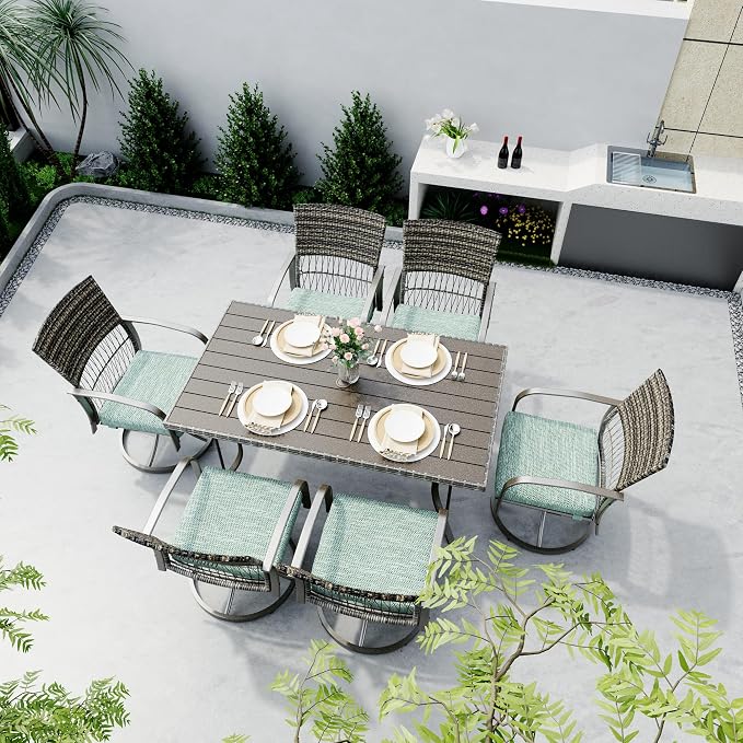 Pamapic 7-Piece Outdoor Dining Set - Image 3