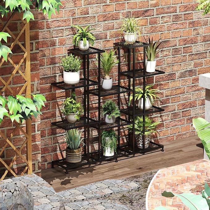 Twhep Heavy Duty Metal Plant Stand, large Multifunctional Plant Stand - Image 5