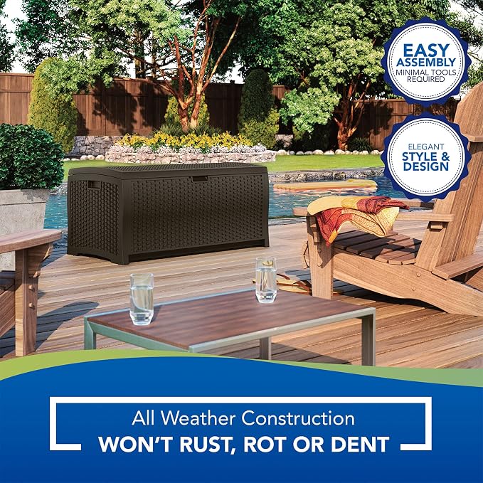 Suncast Outdoor Storage Box - Image 9