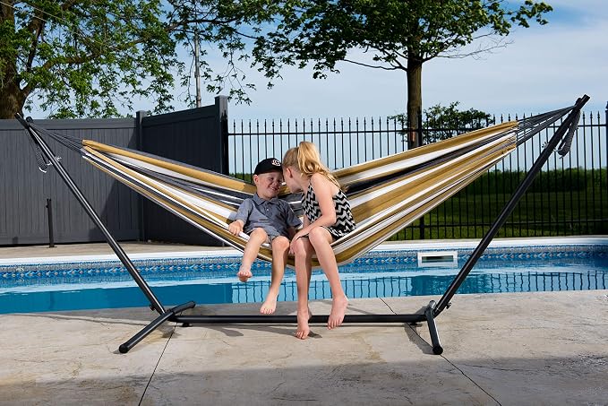 Vivere Double Cotton Hammock - Image 3