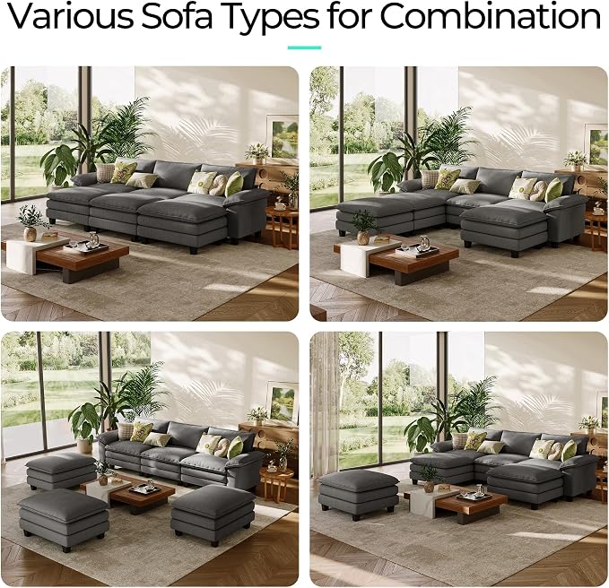 LINSY HOME Modular Sectional Sofa - Image 7